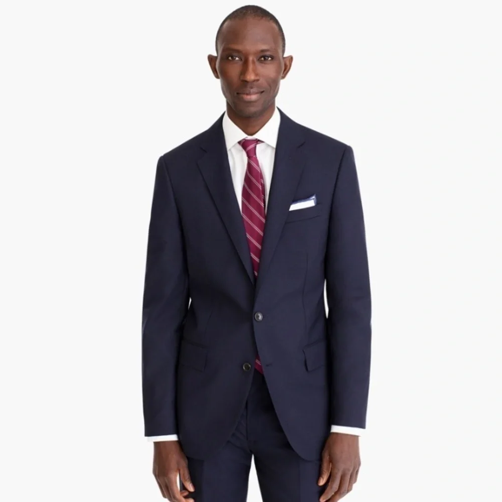 J crew Ludlow slim fit suit jacket Italian wool